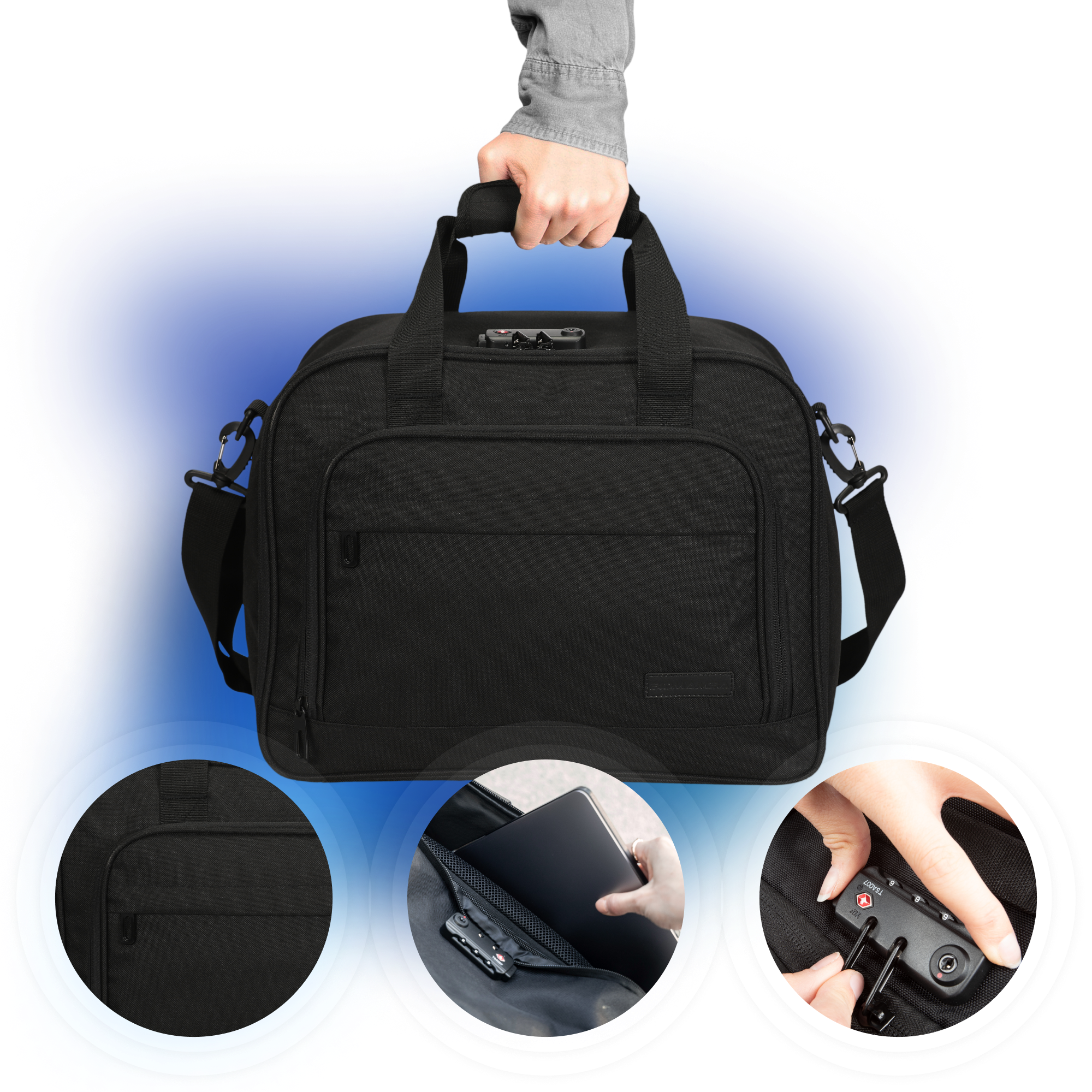 Bolsa de Viaje 40X20X30 Pro TSA Lock